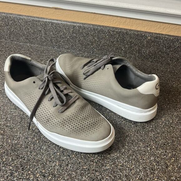Cole Haan Other - Cole Haan GrandSeries Mens 11.5 M Shoes Sneaker Beige Leather Casual Comfort Low